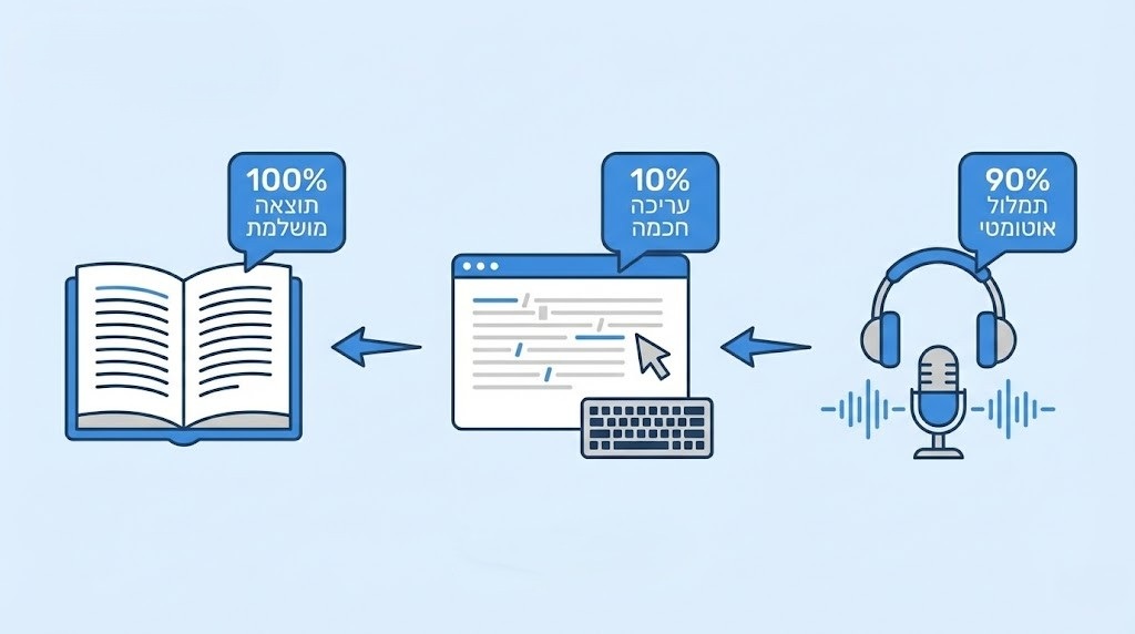 וידוי: המערכת שלנו עדיין לא מושלמת (ואיך להפוך את ה-90% ל-100% בדקות)